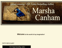 Tablet Screenshot of marshacanham.com